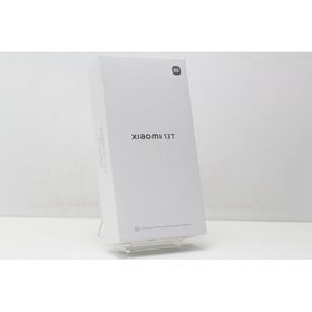 新品未使用 スマートフォン 本体 Xiaomi 13T XIG04 Xiaomi SIMフリー SIMフリー 赤ロム保証 256GB ブラック
