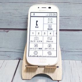 富士通 らくらくスマートフォン3 F-06F docomo ホワイト 360