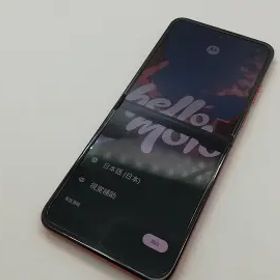 MOTOROLA SoftBank 【SIMフリー】 motorola razr 50s スプリッツオレンジ 8GB 256GB A403MO