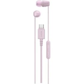 ソニー IER-EX15C P カナル型イヤホン USB type-C接続 5mmドライバー搭載 リモコン付 ピンク