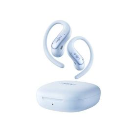Shokz オープンイヤー型完全ワイヤレスイヤホン OpenFit Air2 SKZ-EP-000077 Ice Blue SKZEP000077 (納期目安2-3週間) マラソン ランニング ジョギング