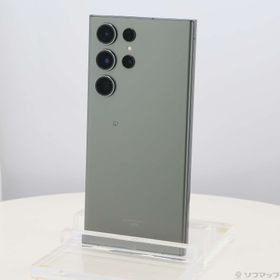 (中古)SAMSUNG Galaxy S23 Ultra 256GB グリーン SCG20 au SIMフリー(269-ud)