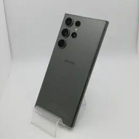 【中古】SAMSUNG docomo 【SIMフリー】 Galaxy S23 Ultra グリーン 12GB 256GB SC-52D【新橋烏森通り】保証期間１ヶ月【ランクB】