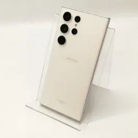 【中古】SAMSUNG docomo 【SIMフリー】 Galaxy S23 Ultra クリーム 12GB 256GB SC-52D【秋葉4号】保証期間１ヶ月【ランクB】