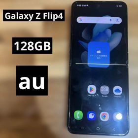C1125 ジャンクau SIMフリーGalaxy Z Flip4 SCG17