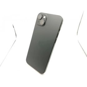 【中古】Apple 国内版 【SIMフリー】 iPhone 15 Plus 256GB ブラック MU0F3J/A【スマーク伊勢崎】保証期間１ヶ月【ランクC】