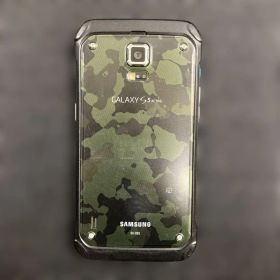 Samsung Galaxy S5 Active カモフラージュ箱付き ジャンク