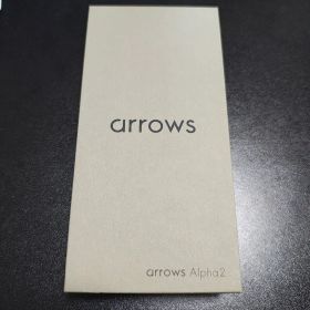【新品未使用】arrows Alpha2 M10 ホワイト