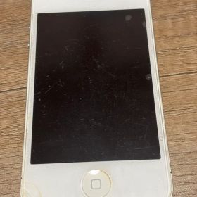 Apple iPhone 4s ホワイト A1387 なめこケース付き