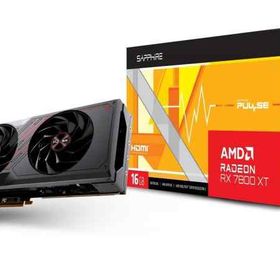 SAPPHIRE PULSE Radeon RX 7800 XT GAMING 16GB GDDR6 2ファン 省スペース型 グラフィックスカード 11330-02-20G VD8651