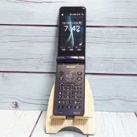docomo AQUOS SH-01J ブルーブラック ネイビー ケータイ SHARP 763