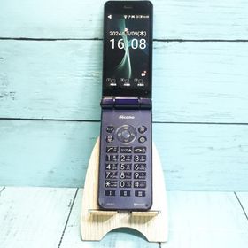docomo AQUOS SH-01J ブルーブラック ネイビー ケータイ SHARP 052