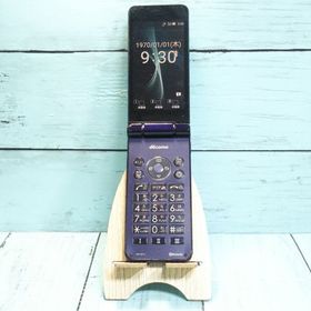 docomo AQUOS SH-01J ブルーブラック ケータイ SHARP [訳あり] 034