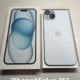 iPhone 15 Plus 256GB ブルー SIMフリー 美品