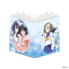 プレミアムポストカードホルダー「メモリーズオフシリーズ」01/双海詩音＆北條ちはや＆伊勢陽詩(描き下ろしイラスト)