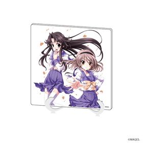 アクリルアートボード「メモリーズオフシリーズ」04/箱崎智紗＆遠峯りりす(公式イラスト)