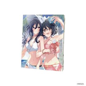 キャンバスアート「メモリーズオフシリーズ」04/北條ちはや＆伊勢陽詩(描き下ろしイラスト)