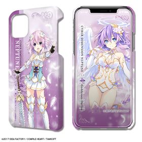 四女神オンライン CYBER DIMENSION NEPTUNE デザジャケット iPhone 12 mini ケース 01ネプテューヌ