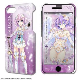 四女神オンライン CYBER DIMENSION NEPTUNE iPhone SE第2世代/8/7/6/6s ケース 01ネプテューヌ