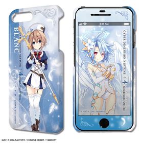 四女神オンライン CYBER DIMENSION NEPTUNE iPhone 8 Plus/7 Plus/6 Plus/6s Plus ケース 03ブラン