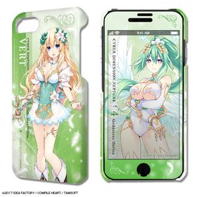 四女神オンライン CYBER DIMENSION NEPTUNE デザジャケット iPhone SE第2世代/8/7/6/6s ケース 04ベール