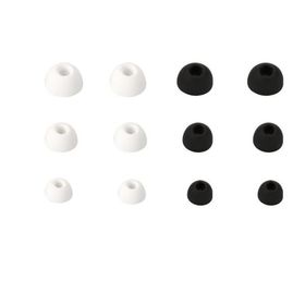 イヤーピース EarFun Air Pro 3 に対応 シリコン製 イヤーチップ 3ペア (S/M/Lサイズ 各ペア) 柔らかい 滑り止め