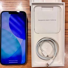 【Apple iPhone 14】128GB ブルー 本体 充電コード付