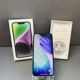 美品中古 国内版 SIMフリー iPhone14 128GB ミッドナイト色
