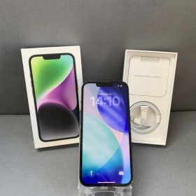美品中古 国内版 SIMフリー iPhone14 128GB ミッドナイト色