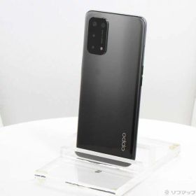 【中古】UQMOBILE OPPO A54 5G 64GB シルバーブラック OPG02 UQ mobile SIMフリー 【258-ud】