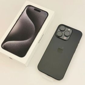 iPhone15 pro 128GB SIMフリー ブラックチタニウム