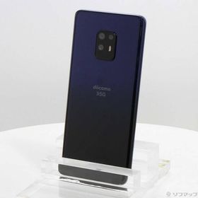 〔中古〕FUJITSU(富士通） arrows 5G 128GB ネイビーブラック F-51A docomoロック解除SIMフリー〔349-ud〕