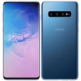 SAMSUNG au 【SIMロック解除済み】 Galaxy S10 SCV41 プリズム ブルー