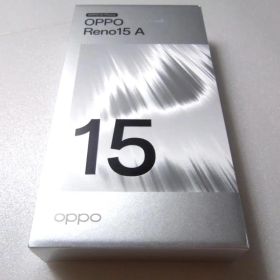 【新品】OPPO Reno15 A オーロラブルー 256GB SIMフリー