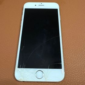 Apple iPhone6 本体 画面割れ有