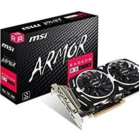 【中古】 MSI Radeon RX 570 ARMOR 8G J グラフィックスボード VD7195