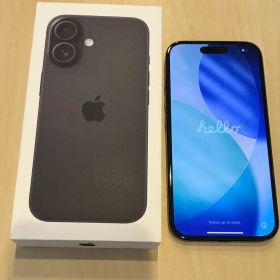 Apple iPhone 16 本体 ブラック 256GB au SIMフリー