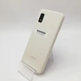 【中古】SHARP ymobile 【SIMフリー】 AQUOS wish3 ホワイト 4GB 64GB A302SH【府中ル・シーニュ】保証期間１ヶ月【ランクA】