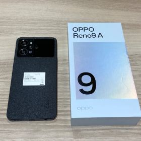 未使用 OPPO Reno9 A 128GB 本体 ナイトブラック SIMフリー A301OP 5G対応 箱付き Y!mobile