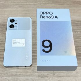 未使用 OPPO Reno9 A 128GB 本体 ムーンホワイト SIMフリー A301OP 5G対応 箱付き Ymobail