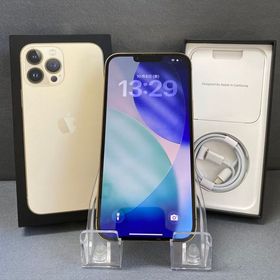美品 国内版 SIMフリー iPhone13 Pro Max 128GB ゴールド色