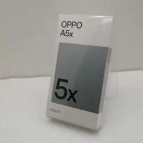 【未使用】Oppo 国内版 【SIMフリー】 OPPO A5x 4GB 128GB ホワイト【仙台イービーンズ】保証期間３ヶ月