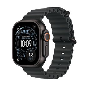 Apple Watch Ultra 3（GPS + Cellularモデル）- 49mmブラックチタニウムケースとブラックオーシャンバンド [整備済製品]