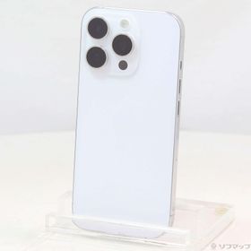 (中古)Apple iPhone16 Pro 256GB ホワイトチタニウム MYN13J/A SIMフリー(262-ud)