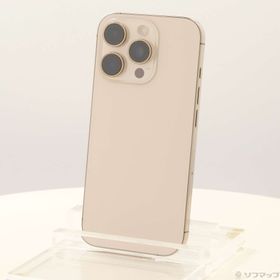 (中古)Apple iPhone16 Pro 256GB デザートチタニウム MYN23J/A SIMフリー(276-ud)