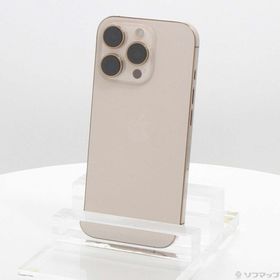 (中古)Apple iPhone16 Pro 256GB デザートチタニウム MYN23J/A SIMフリー(276-ud)