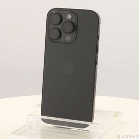 (中古)Apple iPhone16 Pro 512GB ブラックチタニウム MYN43J/A SIMフリー(262-ud)