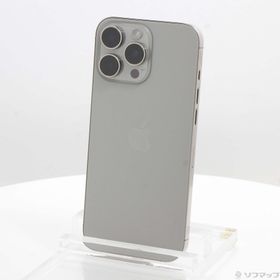 (中古)Apple iPhone16 Pro Max 256GB ナチュラルチタニウム MYWK3J/A SIMフリー(269-ud)