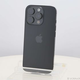 (中古)Apple iPhone16 Pro 128GB ブラックチタニウム MYMV3J/A SIMフリー(262-ud)