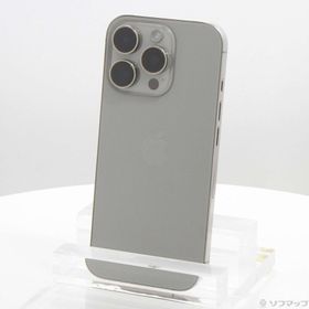 (中古)Apple iPhone16 Pro 256GB ナチュラルチタニウム MYN33J/A SIMフリー(297-ud)